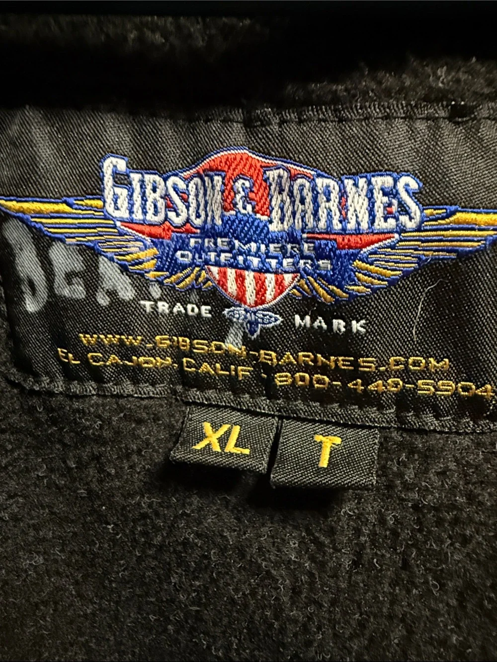 FR Arctic Black Safety Jacket with Reflective Yellow Stripes XL/T
